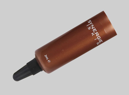 Eye Cream Soft Plastic Cosmetic Tubes D16mm 3-10ml Long Nozzle With Screw On Cap