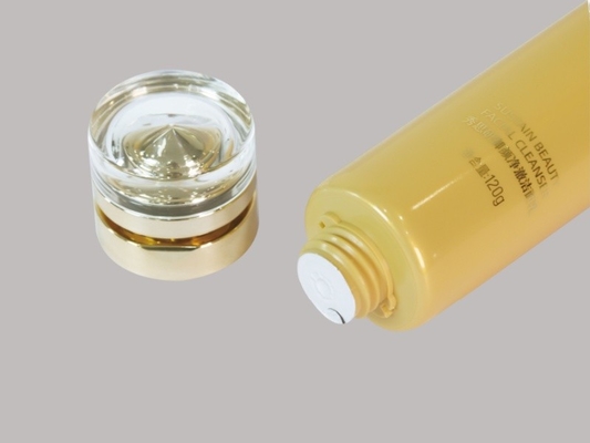 Сливк трубок D40mm 70-180ml сливк BB изготовленная на заказ косметическая пластиковая лицевая с завинчивой пробкой